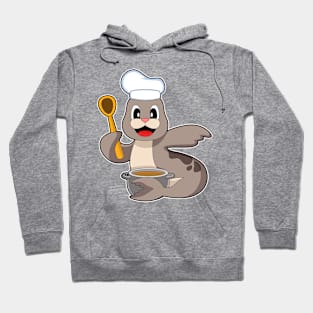 Seal Chef Cooking pot Hoodie